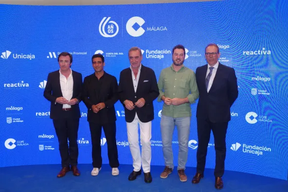 Javier Visiers, Alberto Herrera, Carlos Herrera, Jorge Bustos y Justo Fuentes