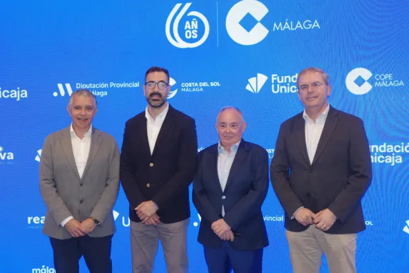 Alfonso Cherino, Daniel Zaragoza, José Gómez y Miguel García