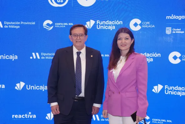 José Antonio García y Natalia Melnic