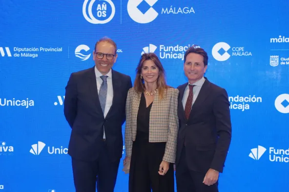 Justo Fuentes, Ana Carmen Mata y Antonio Martínez